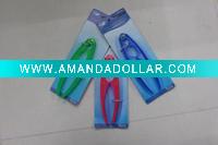 Colorful transparent plastic nutcracker