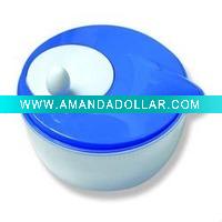 Wholesale plastic salad spinner vegetable basket