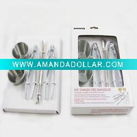 Wholesale 8pcs stainless steel seafood tool/ kitchenware tool