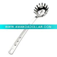 stainless steel pasta fork