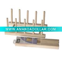Wooden plate racker