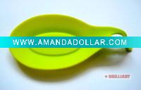 Silicone spoon rest