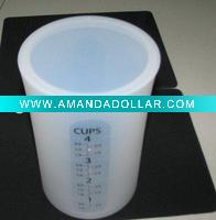 Wholesale Jution 2010 NEW Silicone Measuring cup