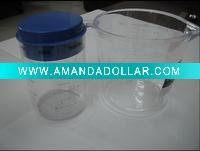 Transparent measuring cup