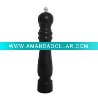 wooden pepper mill