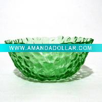 Wholesale hand made water like glass bowl salad bowl fruitbowl