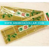 Wholesale green bamboo sushi mat