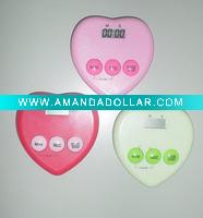 Wholesale Heart shape kitchen timer