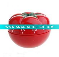 Wholesale Cute Tomato Mechanical Kitchen Timer (60-Minute)