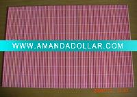 bamboo red sushi mat