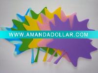 Wholesale Colorful leaf shaped silicone pad/silicone hot pad