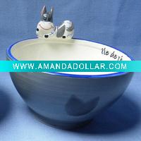 Wholesale Ceramic donkey bowl