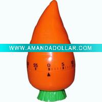 kithen timer,carrot shaped timer