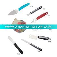 Tableware & kitchen accessories (pastry wheel & butter knife & bottle opener)
