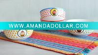 Wholesale 5.5" porcelain with decal cereal bowl