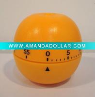 Orange shaped timer
