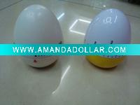 Wholesale plastic egg shape timer