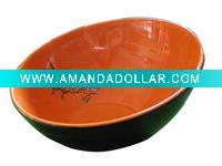 plastic round bowl