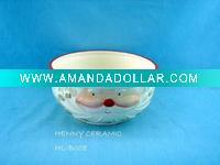 Wholesale Porcelain Christmas Snowman Bowls