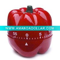 Wholesale kithen timer,hot pepper shaped timer
