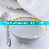Wholesale round ceramic rice bowl