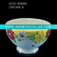 Wholesale Porcelain Multi-colored Fruit Bowl