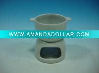 Wholesale Hand painted ceramic chocolate fondue set