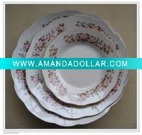 Wholesale soup plate,porcelain plate, ceramic plate, dinnerware, tableware