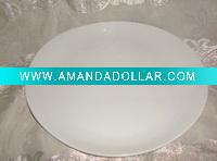 Wholesale 11.5 inch stocked porcelain oval plate