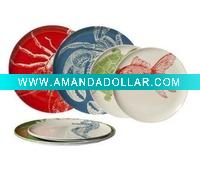 Wholesale 8" 10" melamine plate with own design