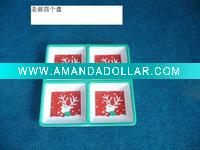 100% Melamine Division Plates