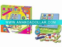 Magnetic chalk tablet