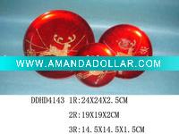 christmas ceramic tray