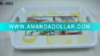 melamine square tray