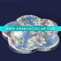 beautiful acrylic fruit dish