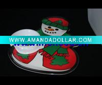 Christmas Melamine Plate