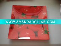 Wholesale square tempered glass plate