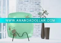 melamine square plate