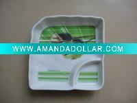 Wholesale melamine divided plate