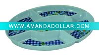 Wholesale 10" melamine oval plate - G0782
