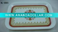 melamine square tray
