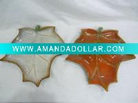 leaf shaped plate