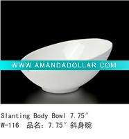 Slanting Bowl