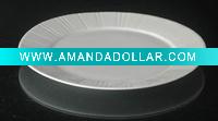 Durable Porcelain round plate
