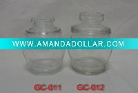 Wholesale GC-011-012 home glass canister with competitive price