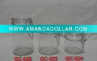 Wholesale GC-024-025-026 home glass canister with competitive price