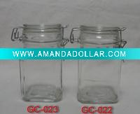 Wholesale GC-022-023 home glass canister with competitive price