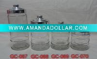 Wholesale GC-067-068-069-070 glass canister for home care