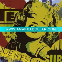 Wholesale colourful best price canvas prints drawing