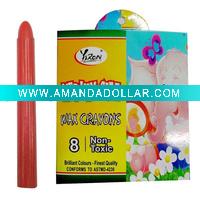 wax crayons
